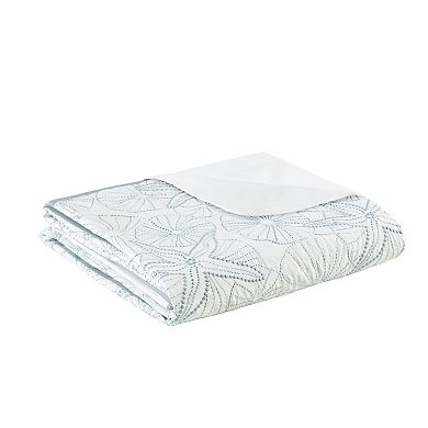 Harbor House Maya Bay 3-Piece Embroidered Coastal Duvet Cover Set with ...