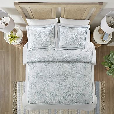 Harbor House Maya Bay 3-Piece Embroidered Duvet Cover Set