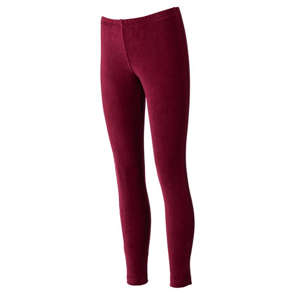 Pink Republic Solid Corduroy Juniors Leggings