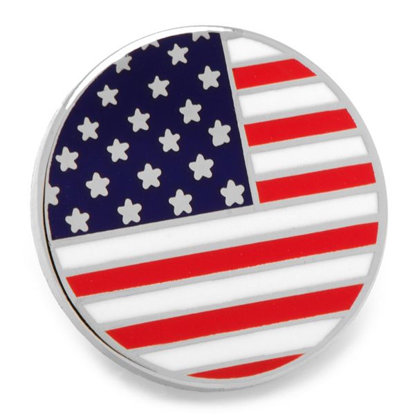 Flag Lapel Pin Badge Rochester NY USA 