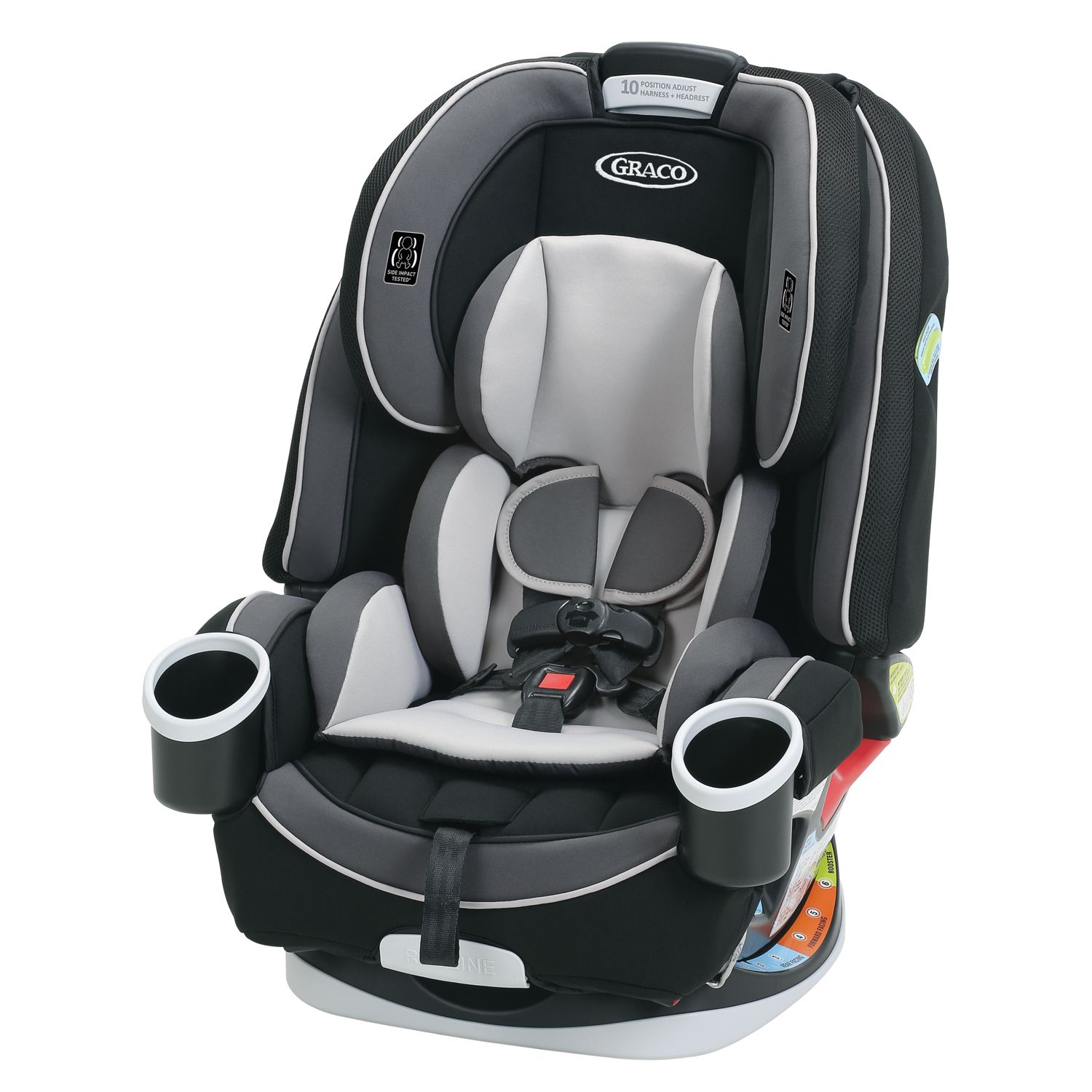 Автокресло Graco milestone Aluminium