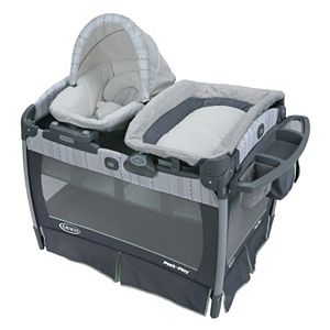 Graco Pack 'n Play Playard & Nuzzle Nest Sway Seat