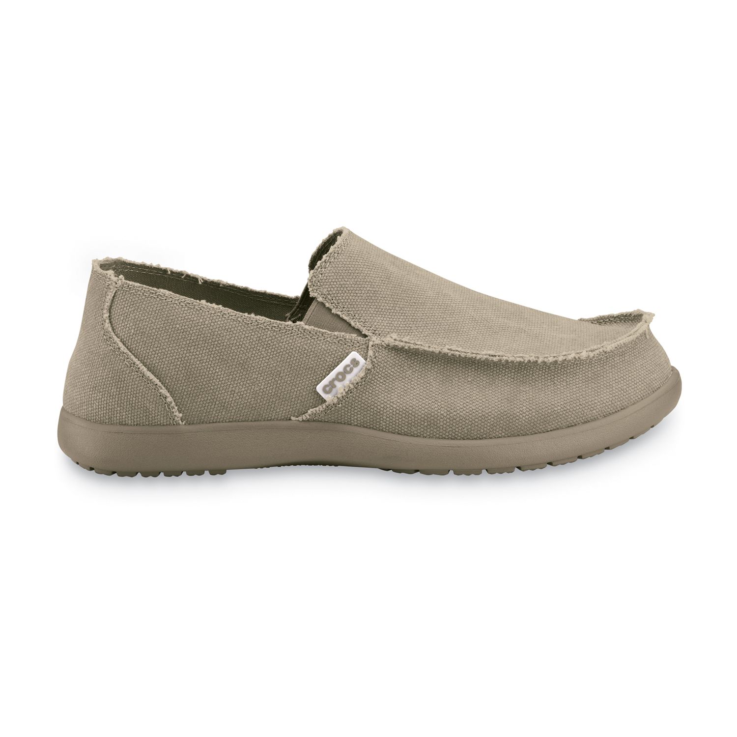 mens khaki crocs