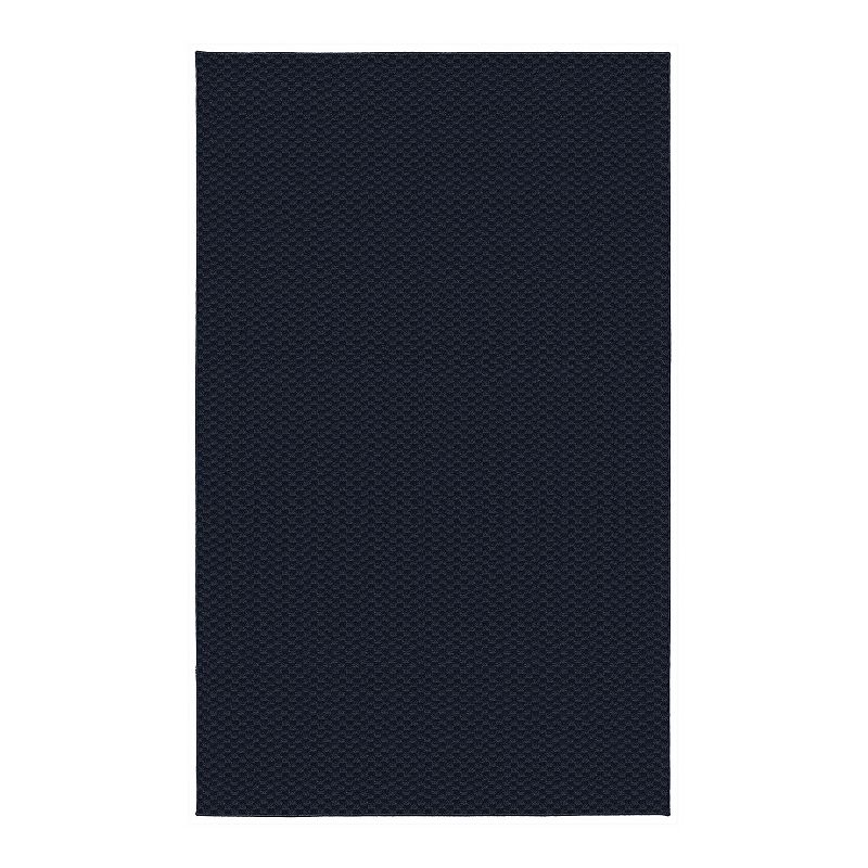 Garland Rug Medallion Rug, Blue, 7.5X9.5 Ft