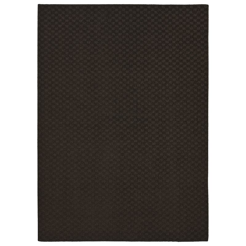 Garland Rug Medallion Rug, Brown, 7.5X9.5 Ft