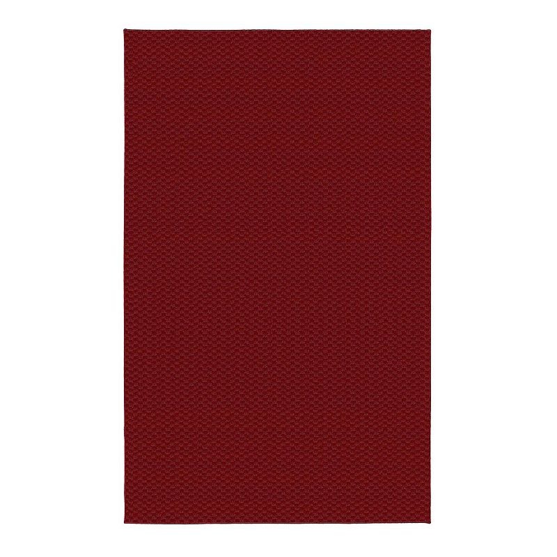 Garland Rug Medallion Rug, Red, 12Ft Sq