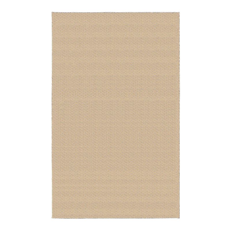 Garland Rug Medallion Rug, Beig/Green, 7.5X9.5 Ft