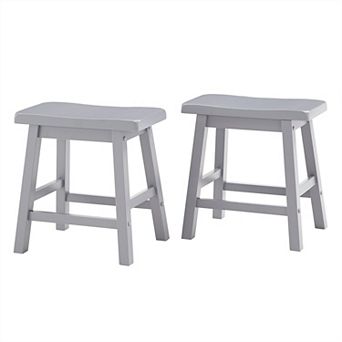 HomeVance Reagan 2 pc Saddle Stools