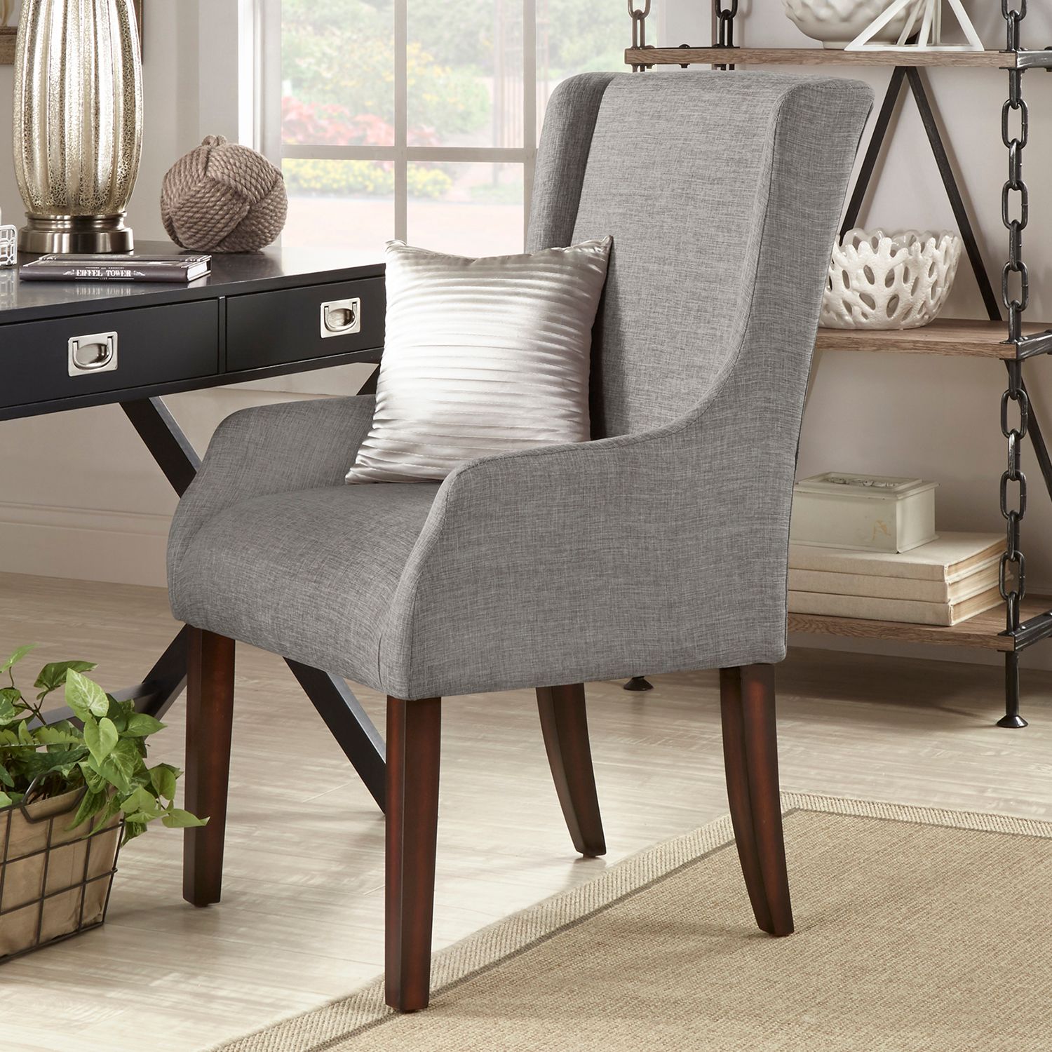 Image for HomeVance Beverly Solid Arm Chair at Kohl's.