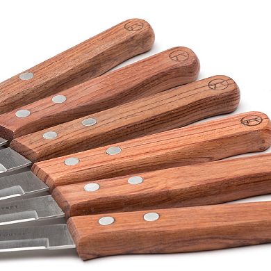 Outset 6-pc. Rosewood Steak Knife Set