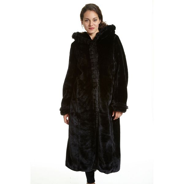 Kohls faux 2025 fur coat