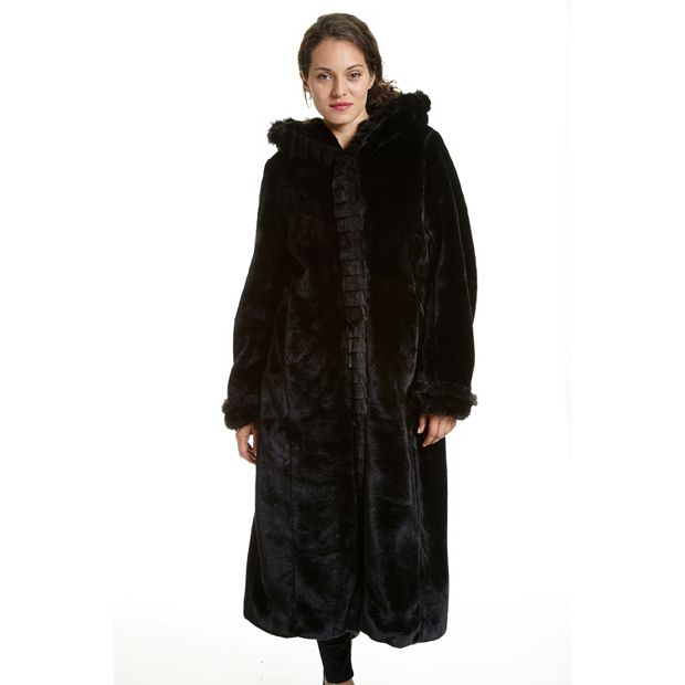 Kohls faux fur jacket sale