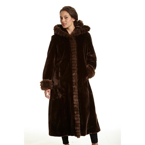 Women's Excelled Hooded FauxFur Jacket