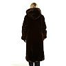 Plus Size Excelled Hooded Faux-Fur Walker Jacket