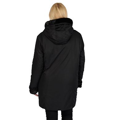 Plus Size Excelled Hooded Jacket