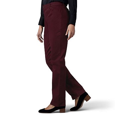 Women's Lee® Relaxed Fit Straight-Leg Twill Pants