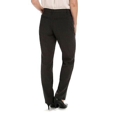 Lee Women's Relaxed Fit Straight Leg Pants, Parchment, 14