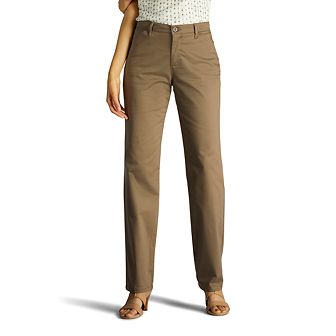 Women's Lee® Relaxed Fit Straight-Leg Twill Pants