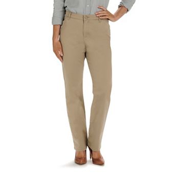 Women's Lee® Relaxed Fit Straight-Leg Twill Pants