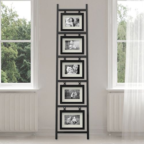 Harbortown 5 Opening Ladder Picture Frame Collage