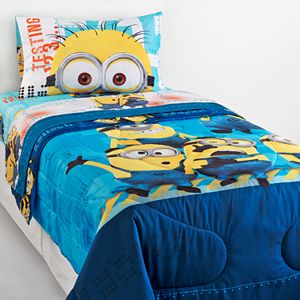 Despicable Me Minions Testing 1234 Bed Set