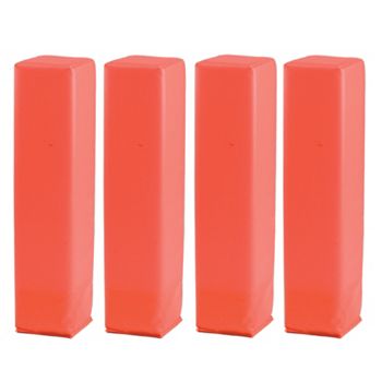 NEW Martin Set of 4 Orange Football Rugby Pylons Field Line End Zone Markers 
