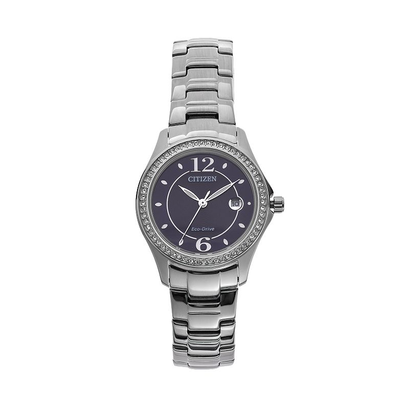 Citizen Eco-Drive Women's Silhouette Stainless Steel Watch, Size: Small, Blue
