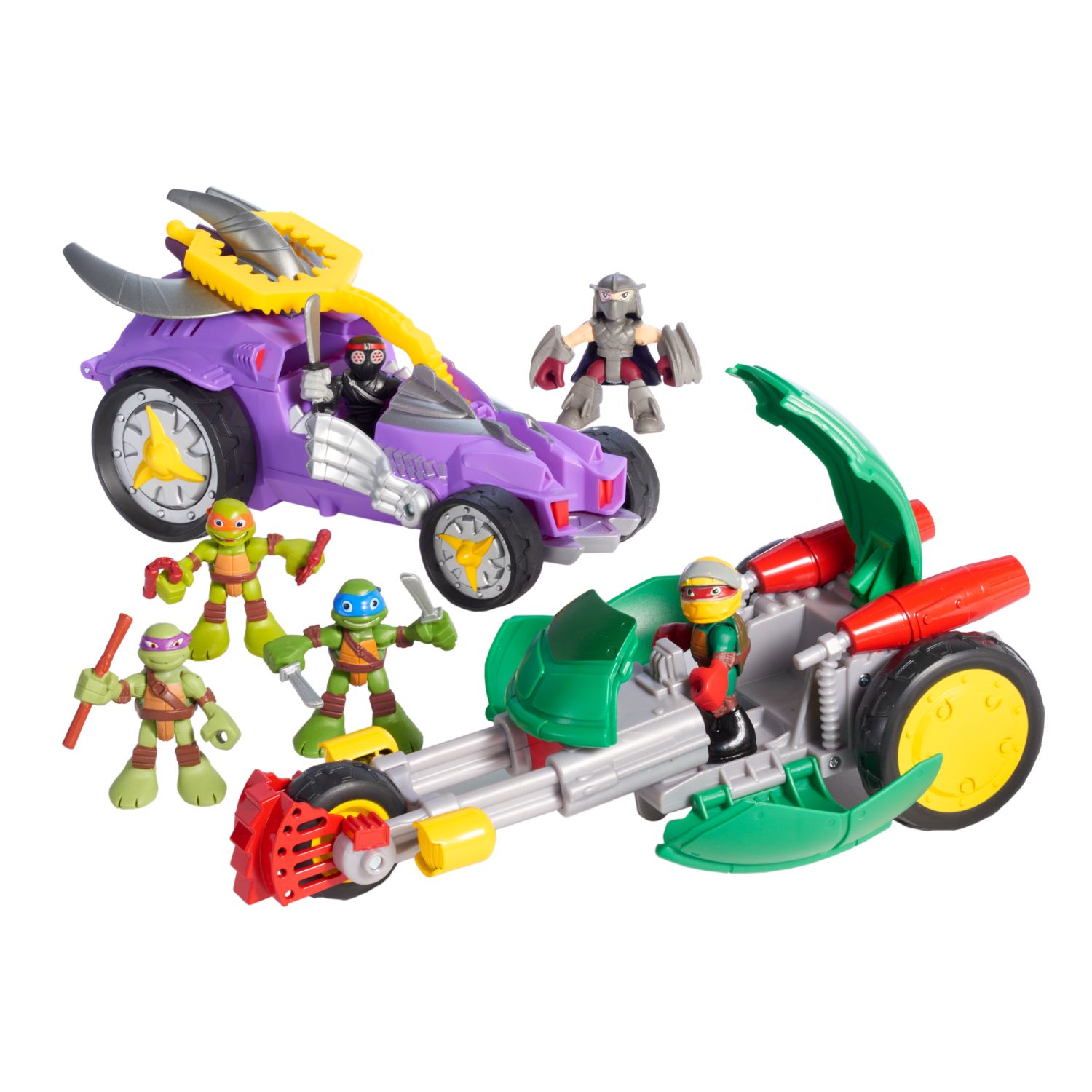 half shell heroes playset