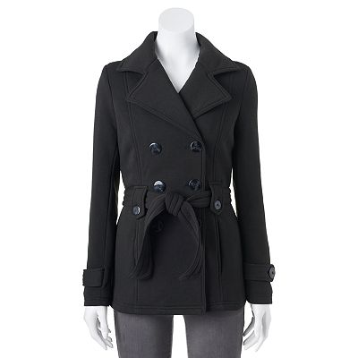 Juniors double breasted peacoat best sale