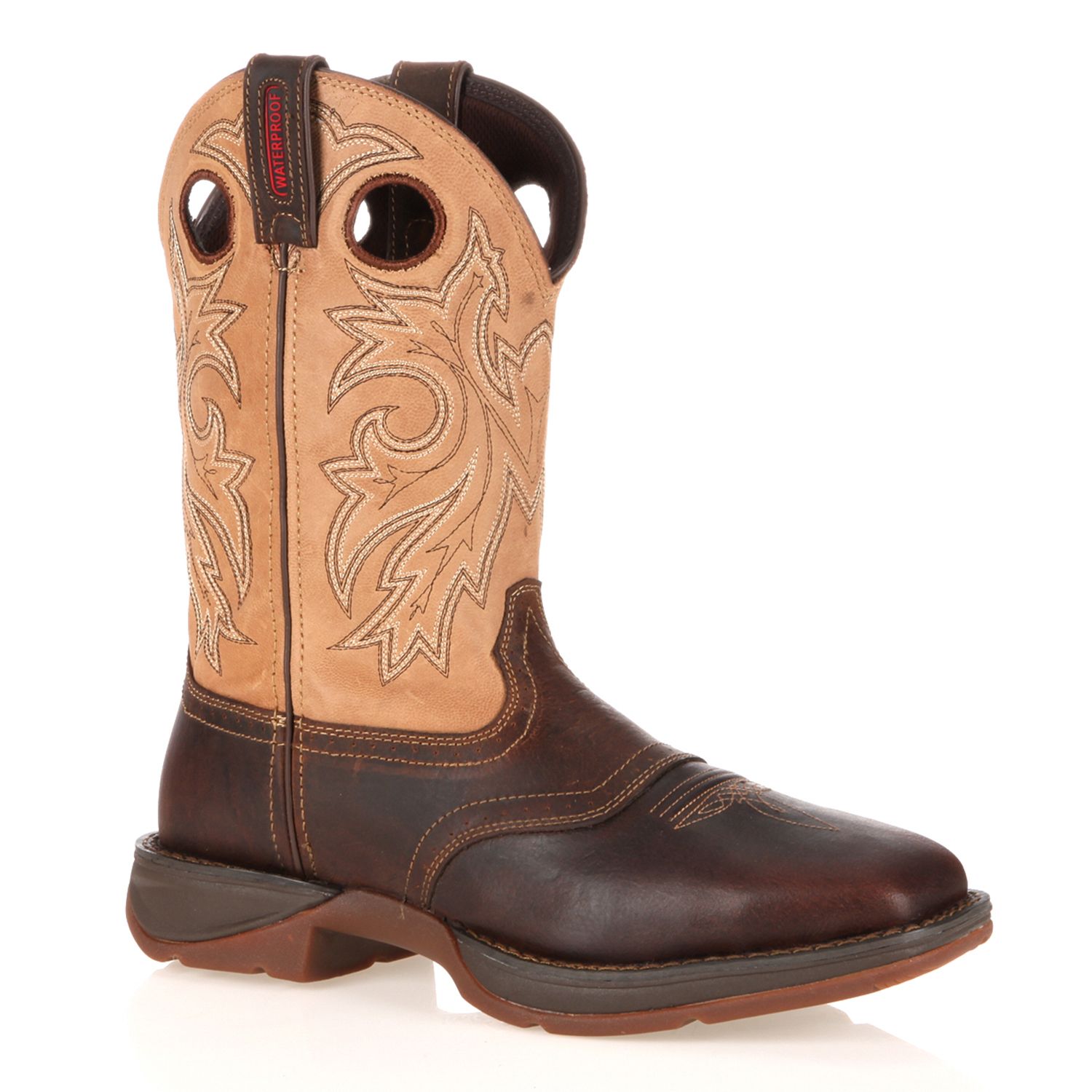 Waterproof Steel-Toe Western Boots