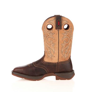 Durango Rebel Men's Waterproof Steel-Toe Western Boots