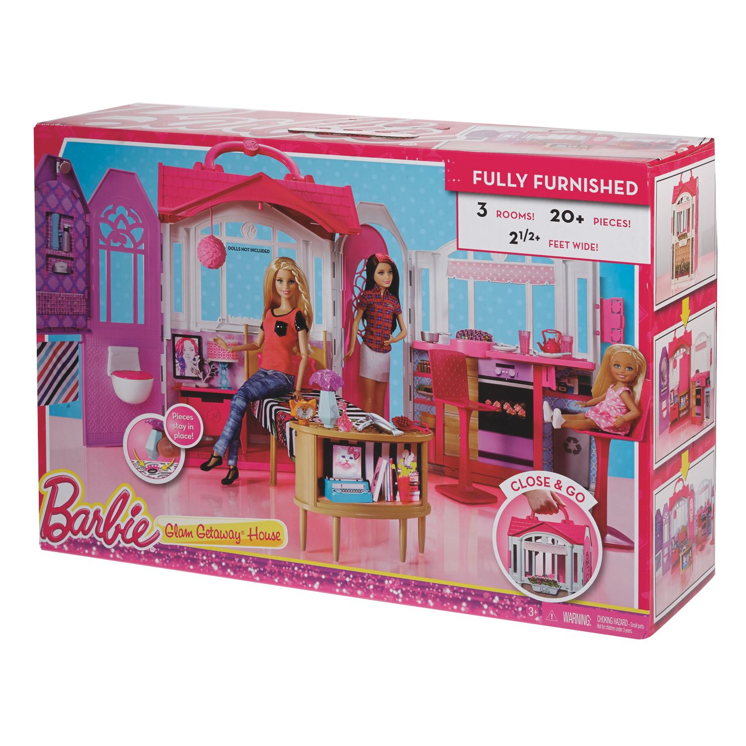 barbie glam getaway house kohls