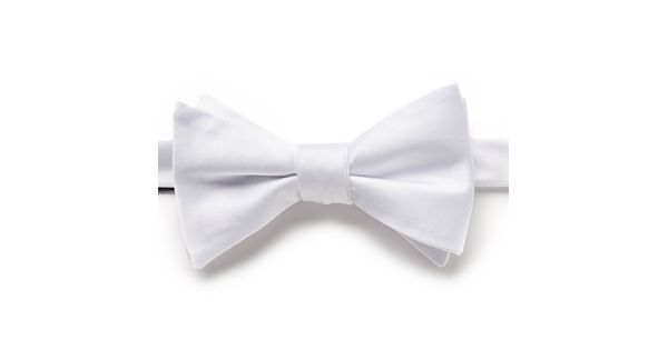 kohls white bow tie