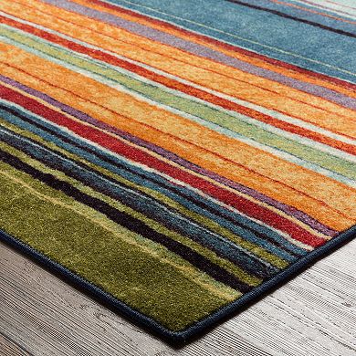 Mohawk® Home Rainbow Striped Rug