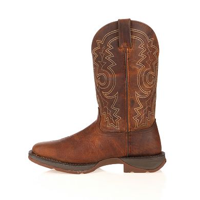 Durango Rebel Men's 11-in. Steel-Toe Western Boots