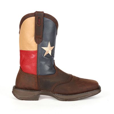 DURANGO Red White Blue Texas Flag Western Cowboy Boot Kids Size 12M purchases Lil Durango