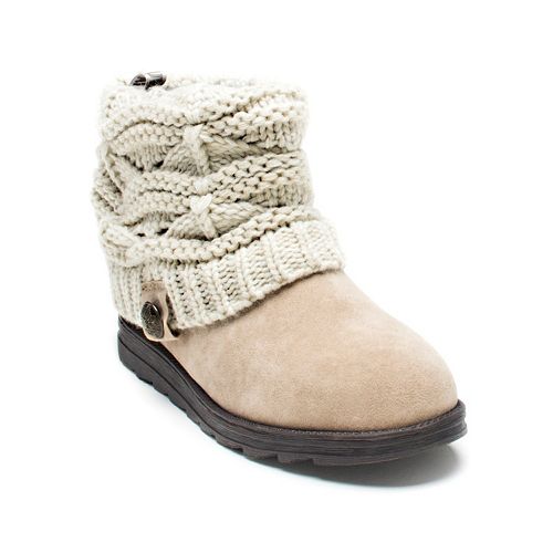 MUK LUKS Patti Women's Cable Knit Cuff Boots