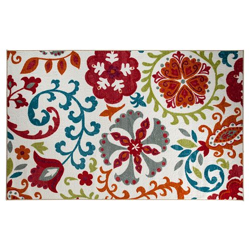 Mohawk® Home Idas Garden Floral Indoor Outdoor Rug