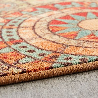 Mohawk® Home Alexa Medallion Indoor Outdoor Rug