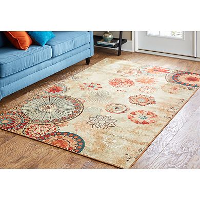 Mohawk® Home Alexa Medallion Indoor Outdoor Rug
