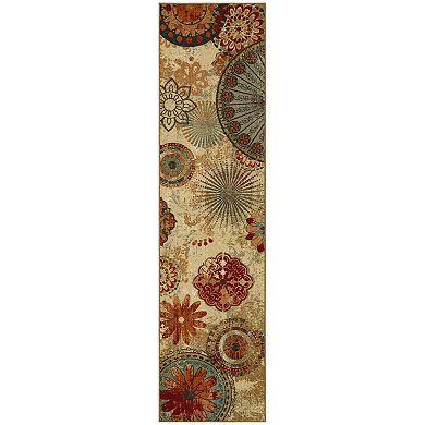 Mohawk® Home Alexa Medallion Indoor Outdoor Rug