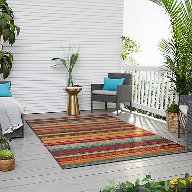 Mohawk® Home Avenue Stripe Indoor Outdoor Rug