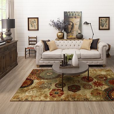 Mohawk® Home Caravan Floral Medallion Rug