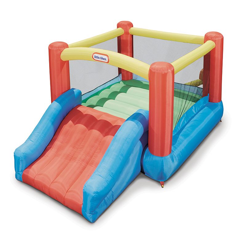 Little Tikes Junior Jump n Slide Bouncer, Multicolor