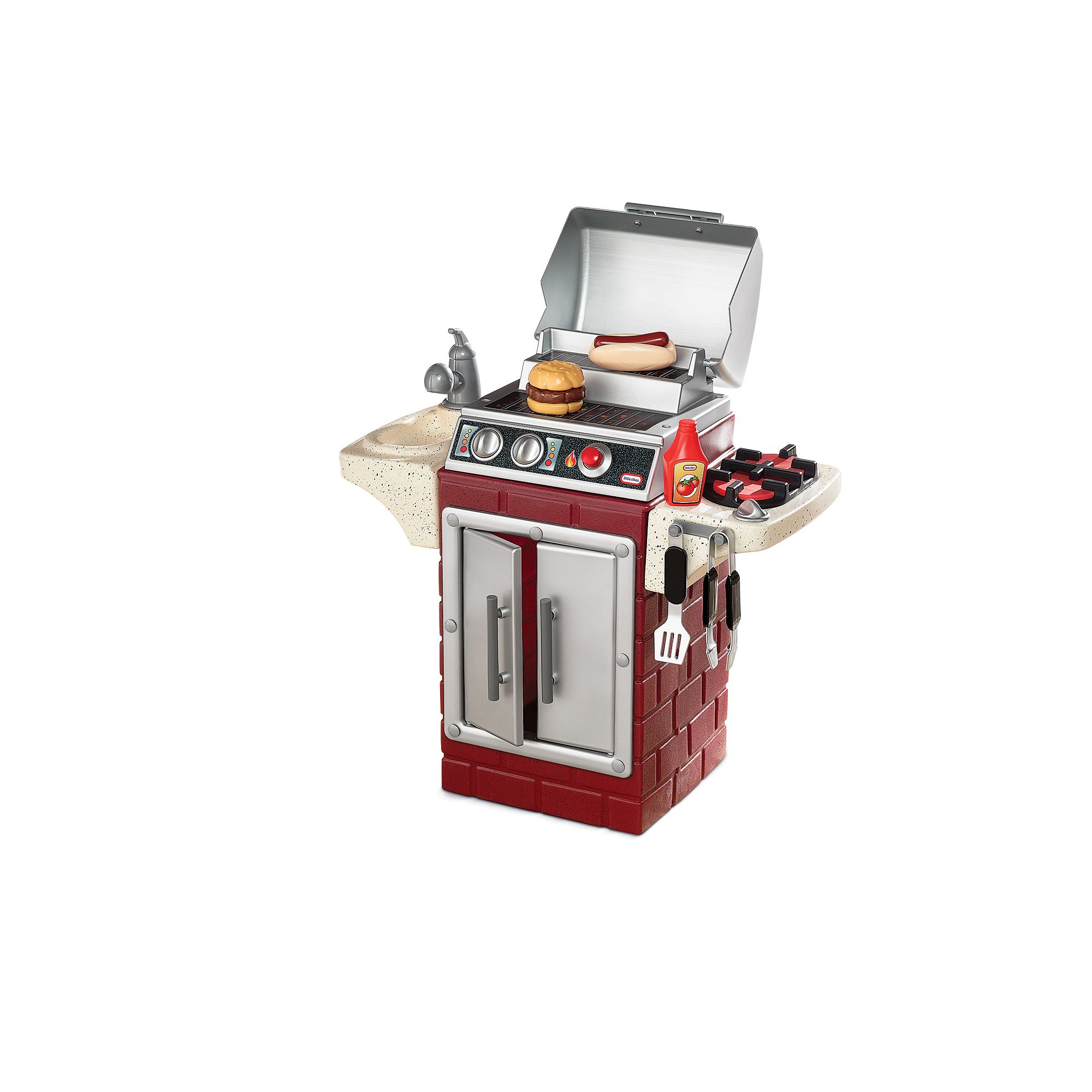 Little Tikes Backyard Barbeque Get Out n Grill, Multicolor