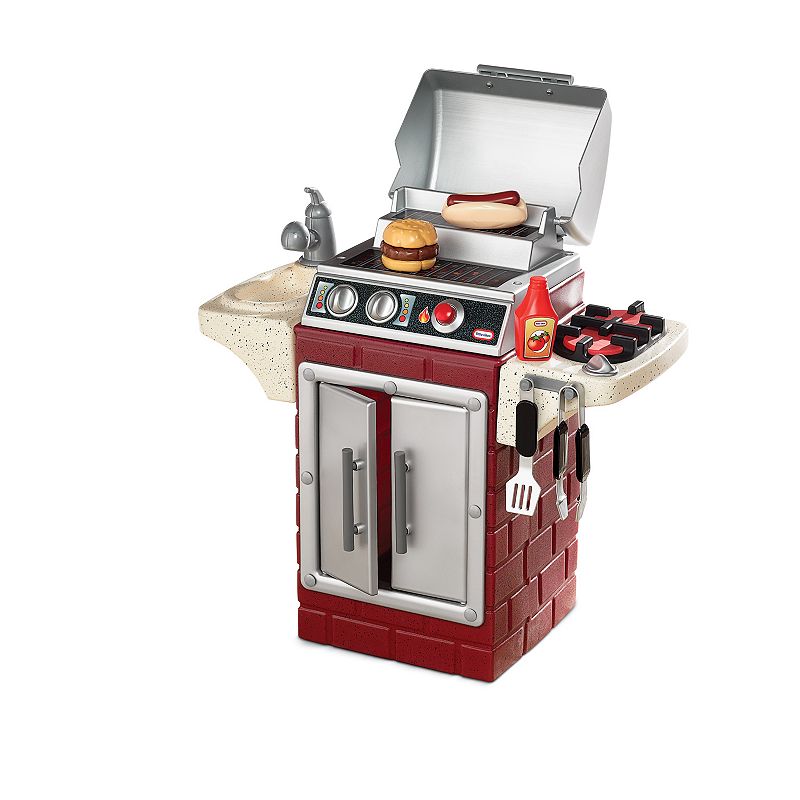 Little Tikes Backyard Barbeque Get Out n Grill, Multicolor