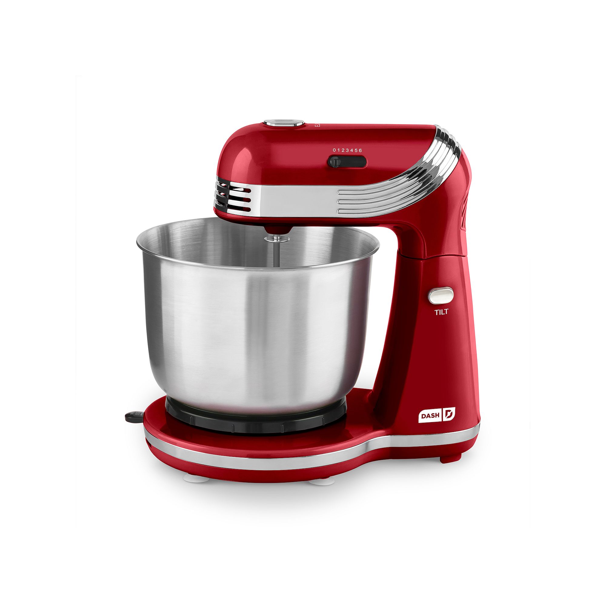 Dash Everyday Stand Mixer, Red