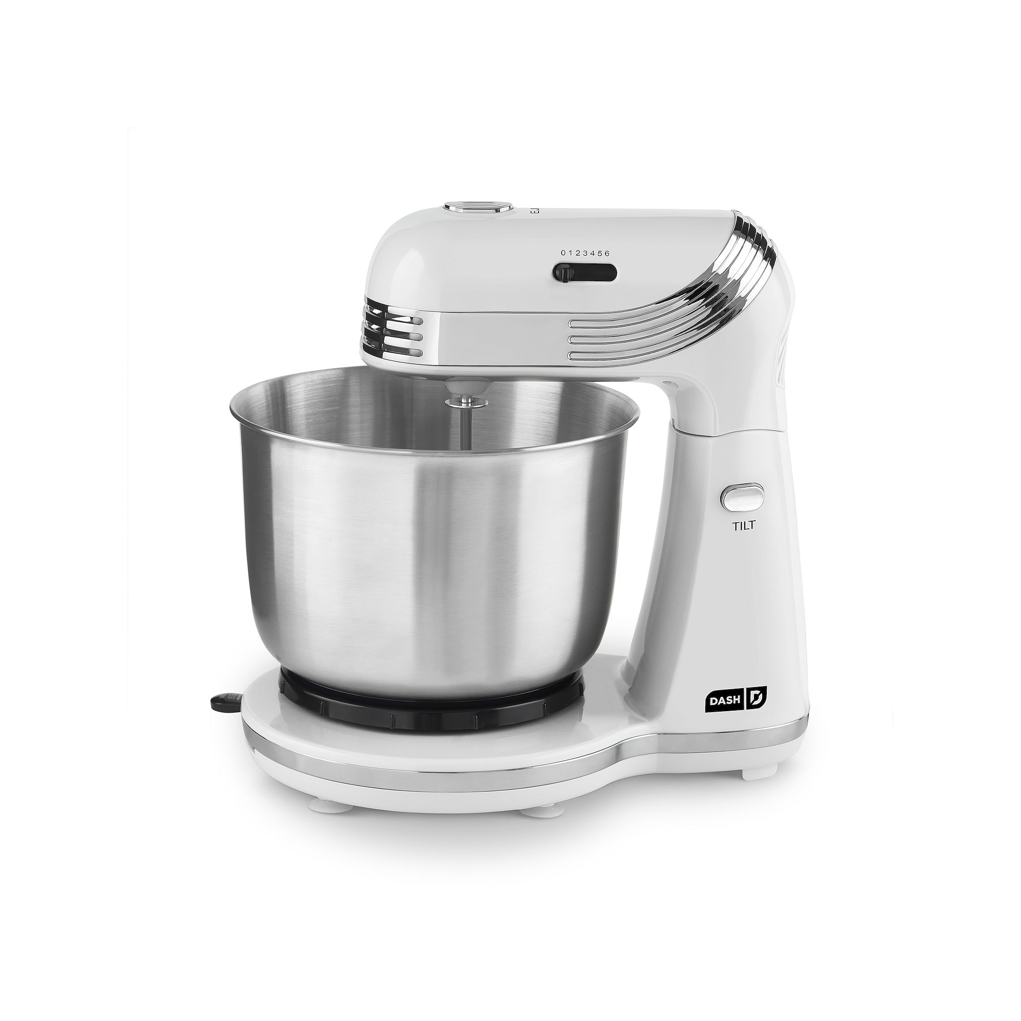 Dash Everyday Stand Mixer, White