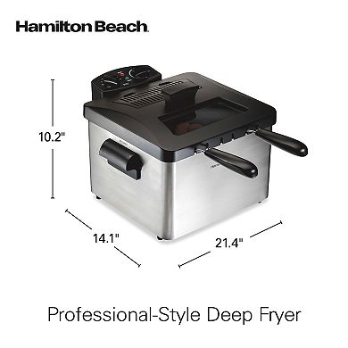 Hamilton Beach 5-qt. Dual Deep Fryer