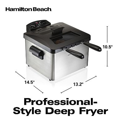 Hamilton Beach 5-qt. Dual Deep Fryer
